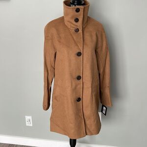 Ellen Tracy Wool Coat . NEW.